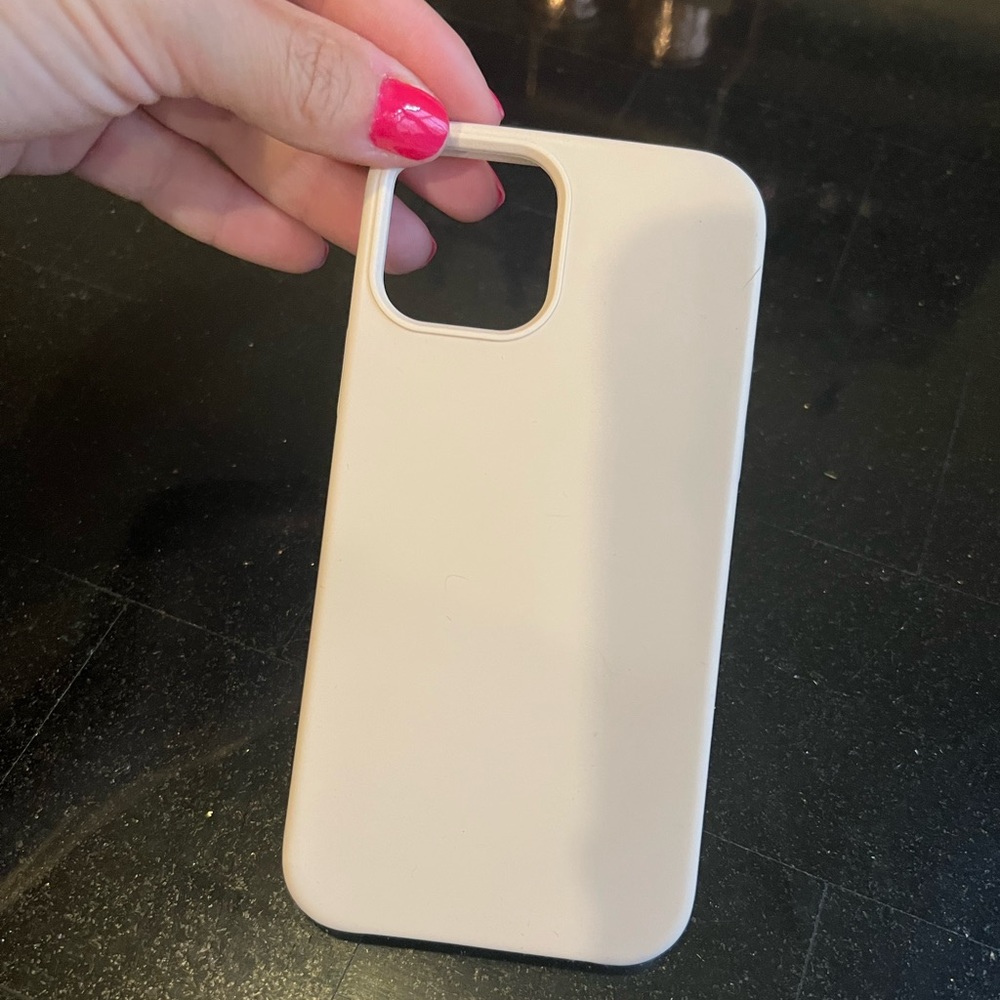 Pale pink iPhone 12 Pro case